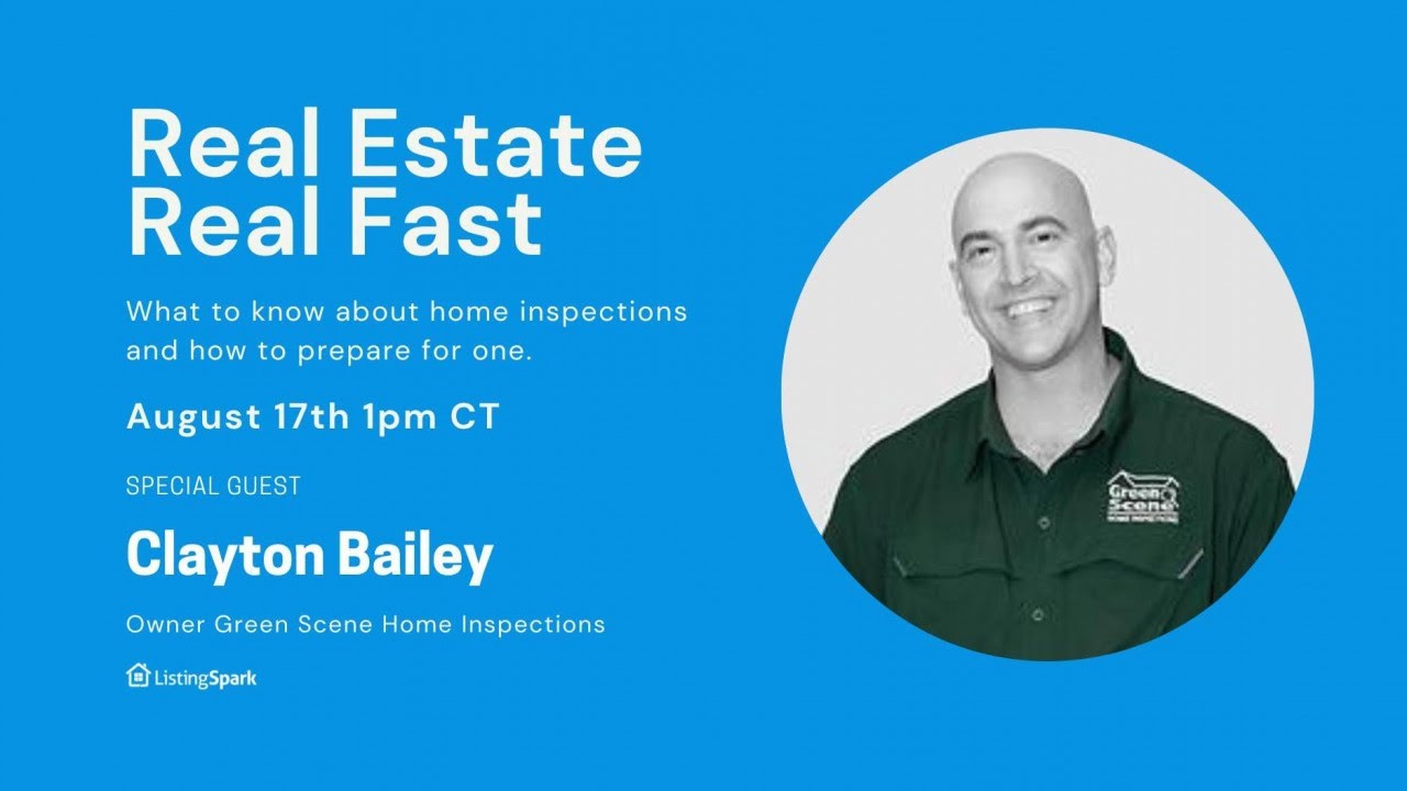 Real Estate Real Fast EP3 (with Clayton Bailey, Owner of Green Scene Home Inspections)