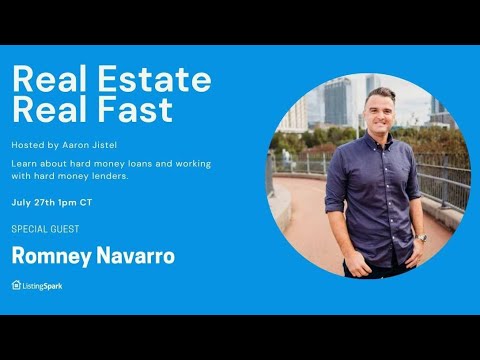 Real Estate Real Fast EP1 (with Romney Navarro, hard money lender expert)