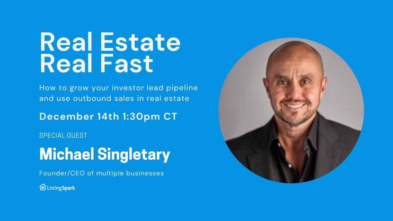How to grow your investor lead pipeline and use outbound sales in real estate