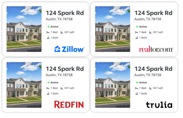 Let our listing distribution system do its magic